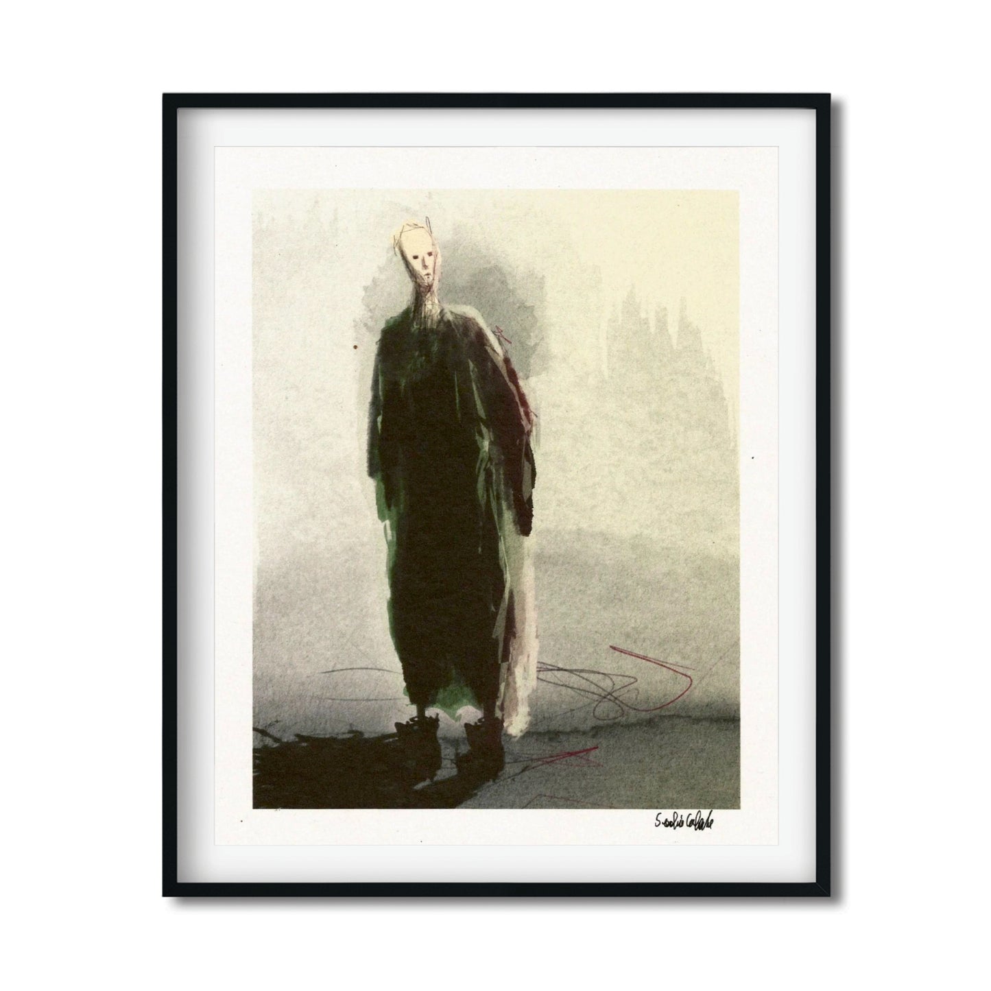 While I was Gone Art Print