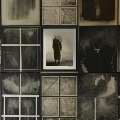 While I was Gone Art Print